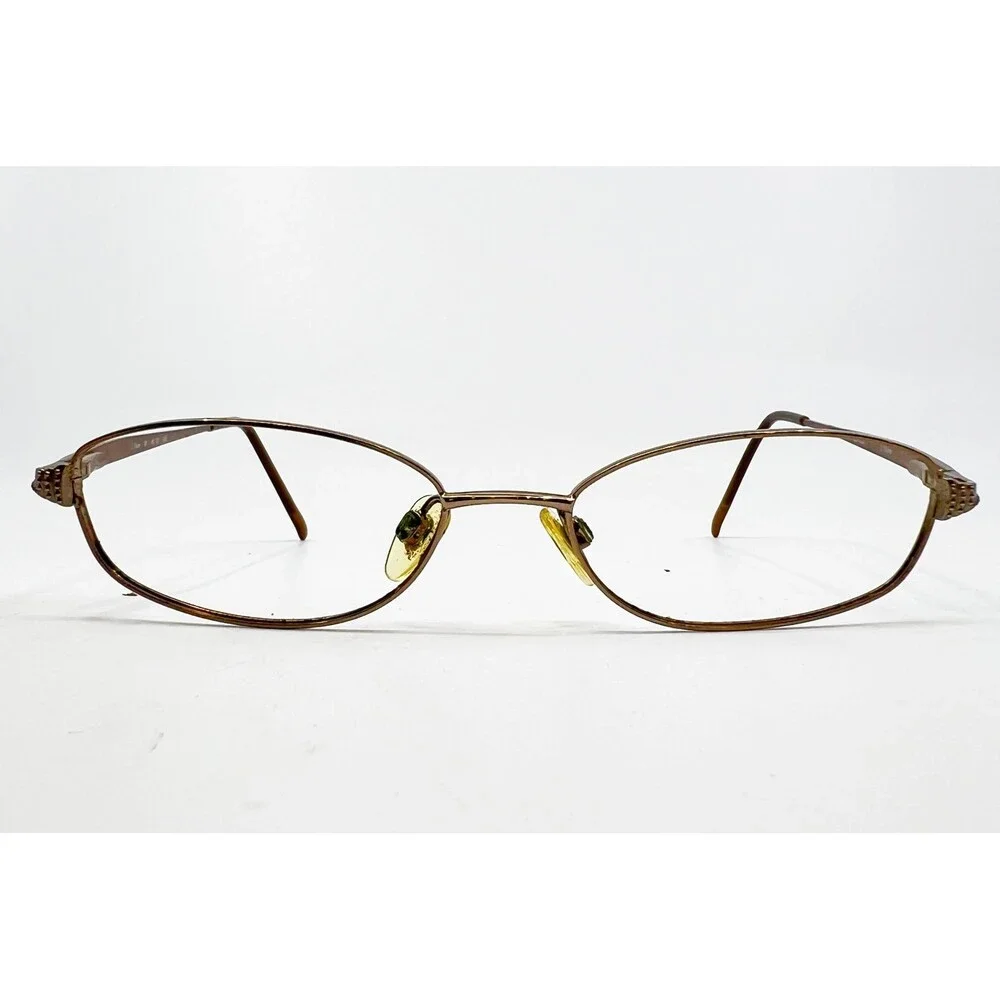 Jessica McClintock Eyeglasses Womens Brown JMC 175 Cafe Oval Frames 49-17-130